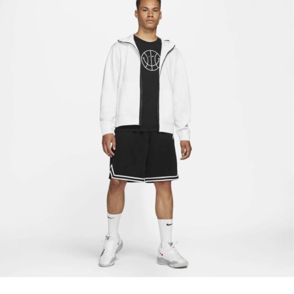 Nike Men’s White Spotlight Basketball Hoodie XXL - Picture 6 of 6